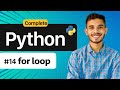 For loop in python  python for beginners