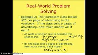 Lesson 5.4: Writing a function rule