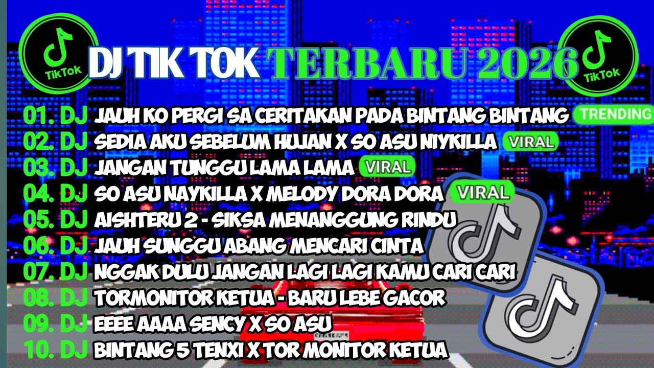 DJ TIKTOK TERBARU 2025🎵DJ JAUH KO PERGI SA CERITAKAN PADA BINTANG BINTANG