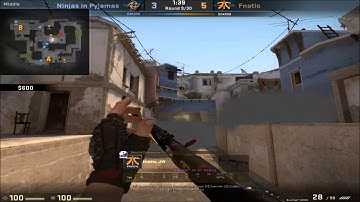POV - JW (Fnatic)(26-15) vs NiP / mirage / ECS Season 4 Europe