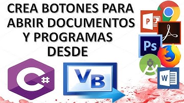 ABRIR DOCUMENTO EXISTENTE EN C# Y VB | PROGRAMA DESDE ACCESO DIRECTO