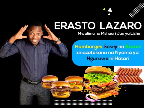 Video: Burger Na Nyama Ya Nguruwe Na Nyama Ya Nyama