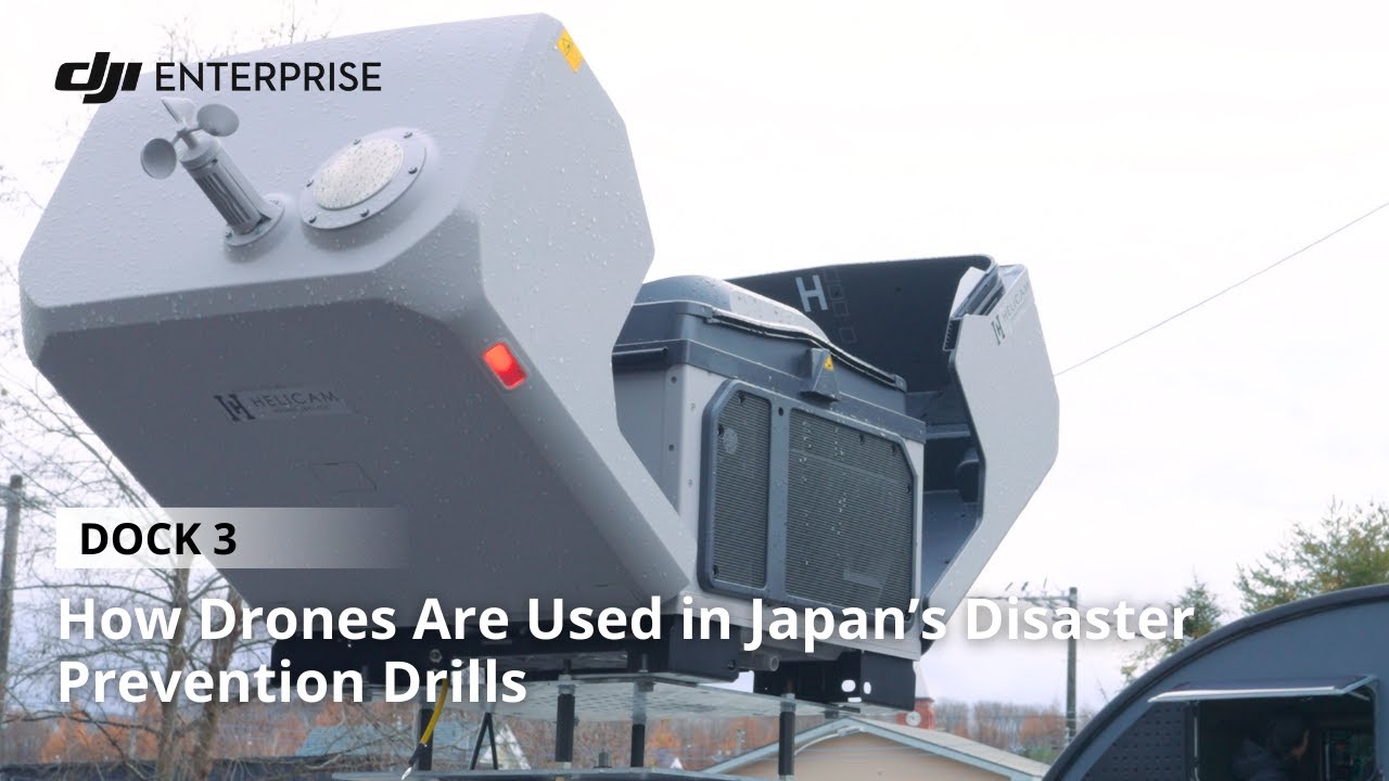 DJI Dock 3: How Drones Are Used in Japan’s Disaster Prevention Drills ...