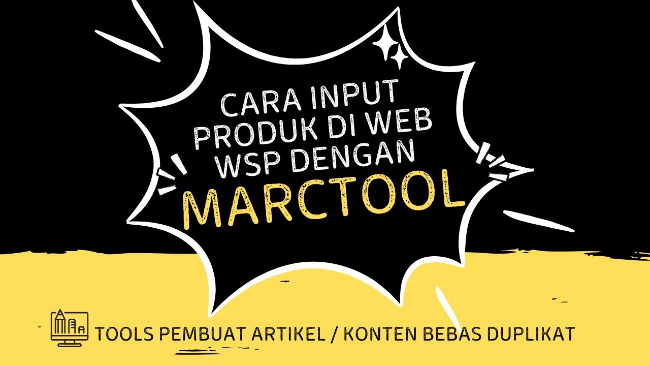 Tutorial Marctool - Cara Posting Produk dengan Marctool di WSP