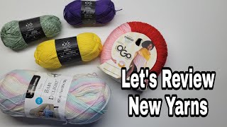 Let's Review Some NEW Yarns