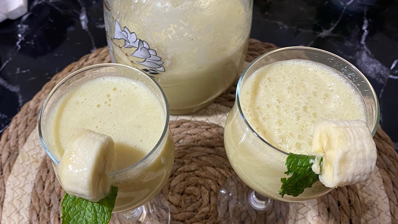 حضرتلكم وصفة جو بالفواكه غنية بالفيتامينات حضروها لوليداتكم😍🌙❤️