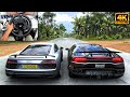 Audi R8 V10 Plus & Lamborghini Huracan | Forza Horizon 5 | Thrustmaster T300RS gameplay