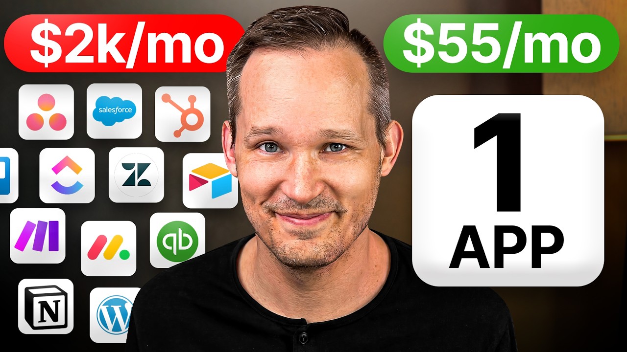 I switched from 93 software subscriptions to 1 ai app, you probably should too