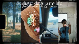 Realistic days in my life•food,lunch,haul \& more||South African YouTuber
