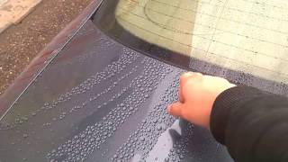 Fusso 12 Months – Защитное покрытие для кузова автомобиля(На видео представлен эффект от тефлонового покрытия от Японской компании SOFT99, со сроком службы до 1 года....., 2015-09-03T20:48:30.000Z)