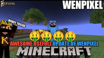 USEFULL UPDATES OF WENPIXEL SKYBLOCK #craftersmc #wenpixel #satnetwork #stnetwork #darknetwork