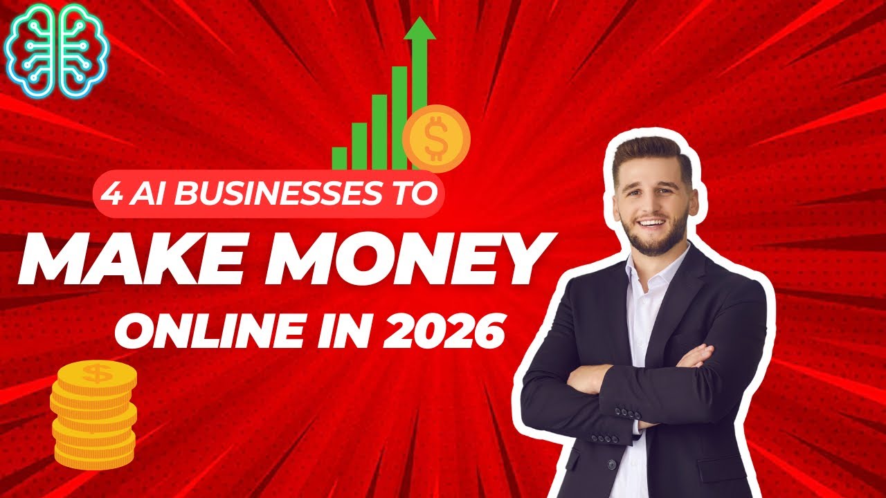 4 BEST AI Businesses To Start Before 2026 - YouTube