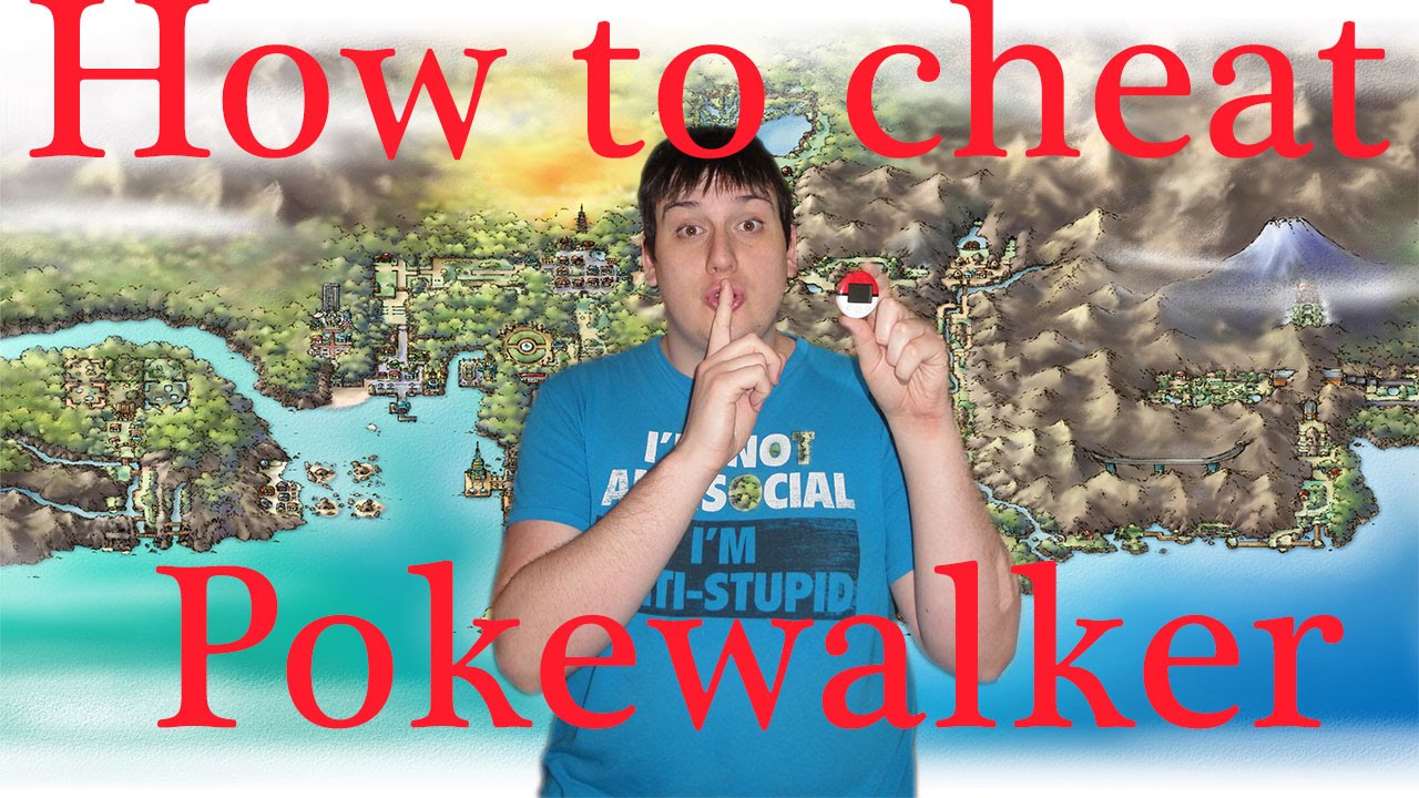 How To Cheat Pokewalker YouTube