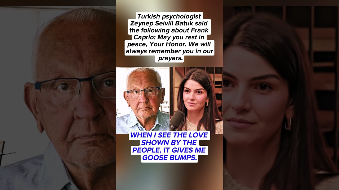 Psychologist Zeynep Selvili Batuk Honors Judge Frank Caprio
