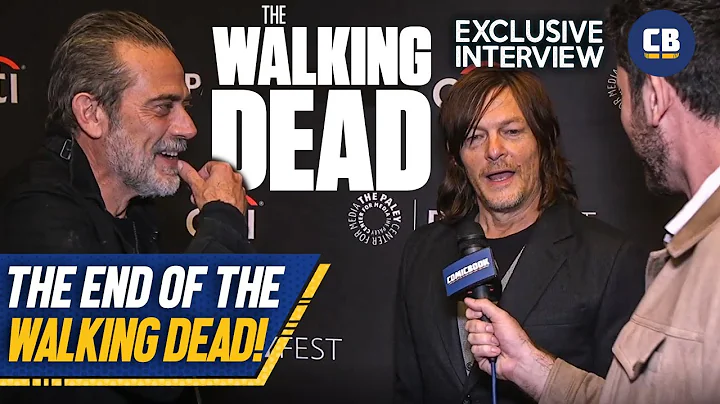 Daryl And Negan Talk Walking Dead Ending!  - Jeffr...