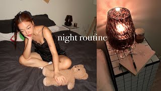 MY NIGHT ROUTINE | productive, cozy, healthy habits