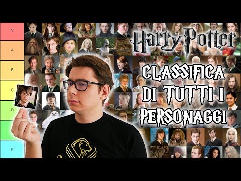 Classifico TUTTI i personaggi più potenti di HARRY POTTER