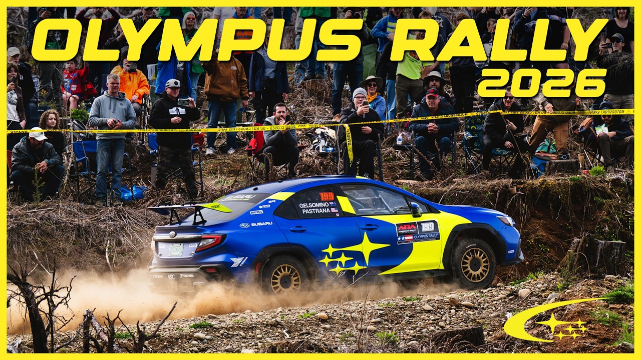 Olympus Rally 2026 - Subaru Motorsports USA