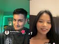 Cool boyy flirting with anastasia makeup artist  coolboy and cute girl on tiktok live