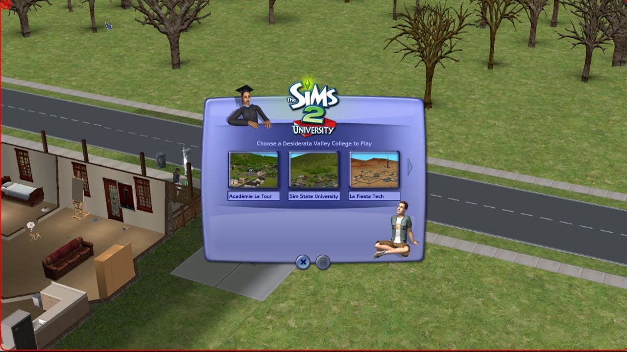 ASMR Sims 2:Trying University | Soft Spoken