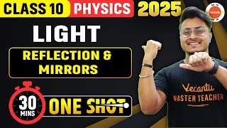 Light : One Shot in 30 minutes- Reflection & Mirrors | Class 10 physics | Abhishek Sir