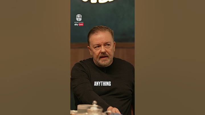 Roy and Ricky Gervais have to be brothers! 😂