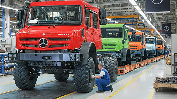 Inside The Massive German Factory Building Powerful Off-Roading Mercedes Unimog Trucks