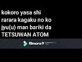 ASTRO BOY 鉄腕アトム op - TETSUWAN ATOM