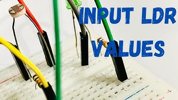 AnalogRead with LDR sensor