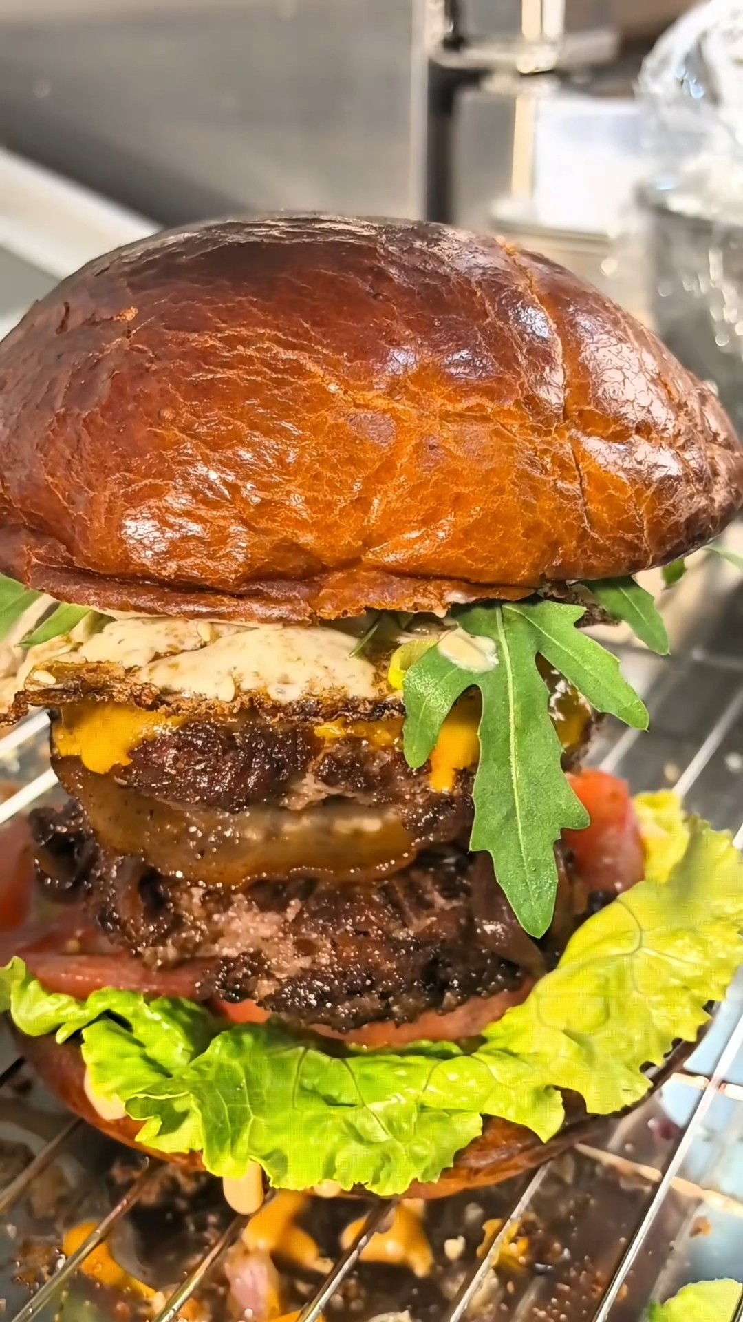 Crafting the Classic Double Wagyu Giant Burger 🍔​ - YouTube