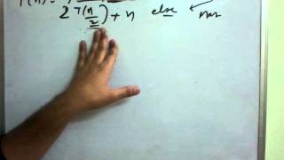 Recurrence Relation : Substitution Method (In Hindi -Human Language) - Lec 10 Net Worth