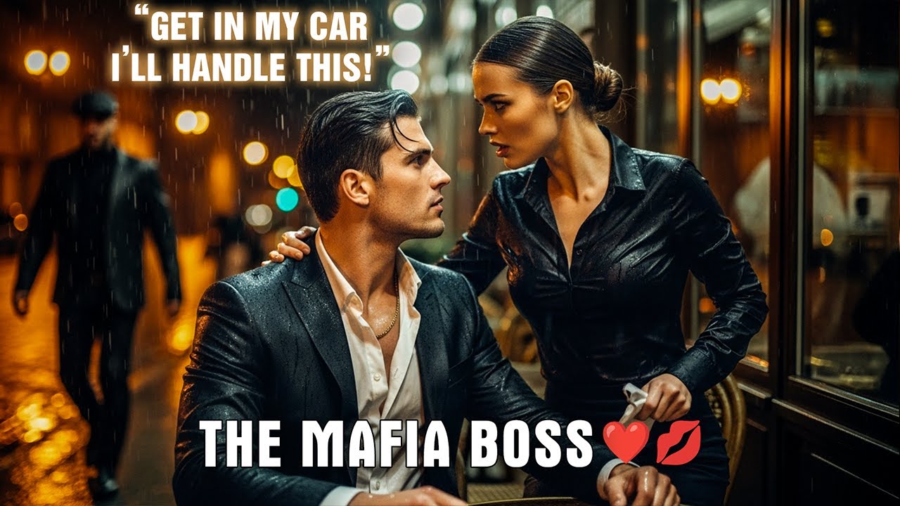 Waitress Drops Her Tray When Her Stalker Ex Appears — Mafia Boss: “Get in My Car. I’ll Handle This.”