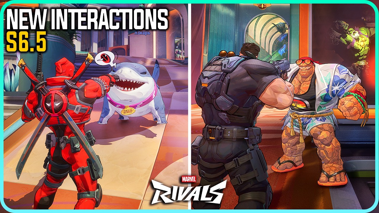 All New Season 6.5 Unique Hero Interactions Marvel Rivals