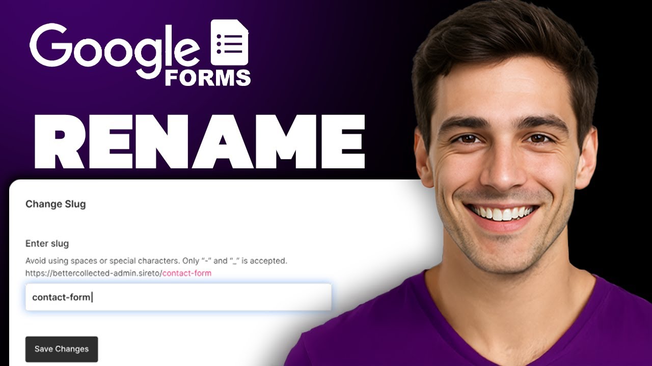 How To Rename A Google Form Link (Easy 2025 Guide) - YouTube