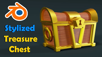 How to make Low poly Treasure Chests in Blender 3.4 | Blender Beginner Tutorial