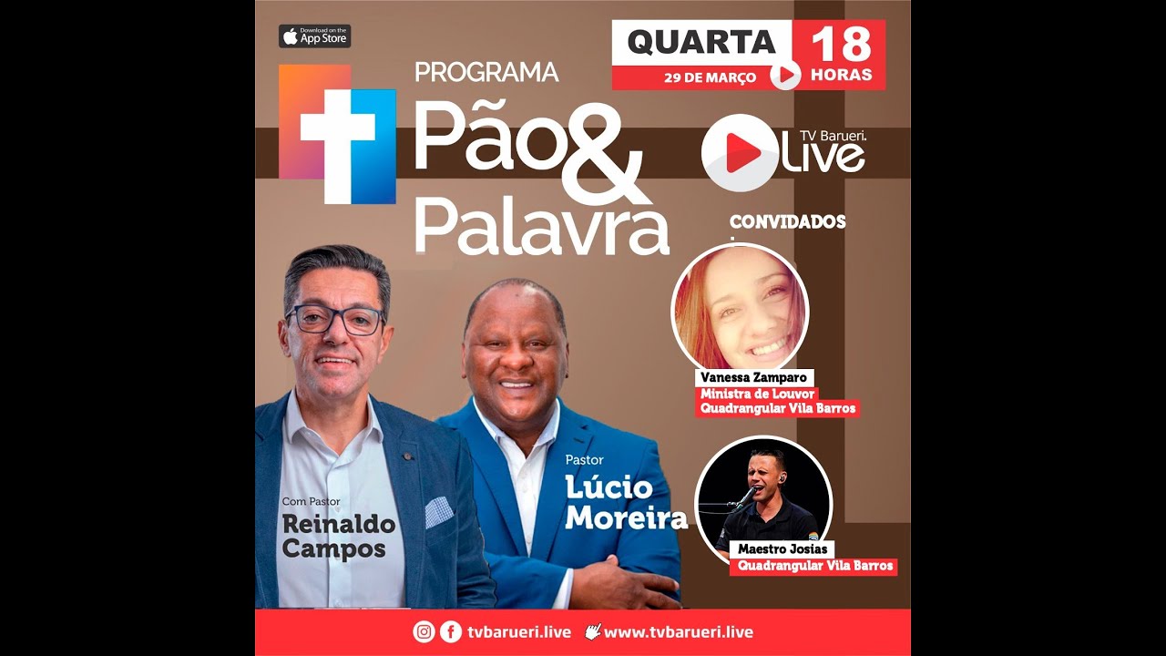 Vanessa Zamparo E Maestro Josias |  Pão E Palavra