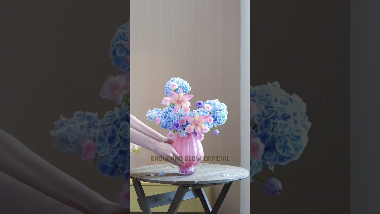 Check Out July S Flower Arrangements In 40 Seconds Viral Viralshorts Shortsfeed Shorts