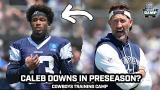 Why Cowboys Starters WON'T Play Preseason, But Caleb Downs MIGHT