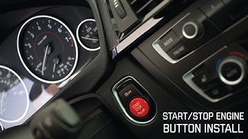 F30 BMW START/STOP ENGINE BUTTON INSTALL *** EASY!