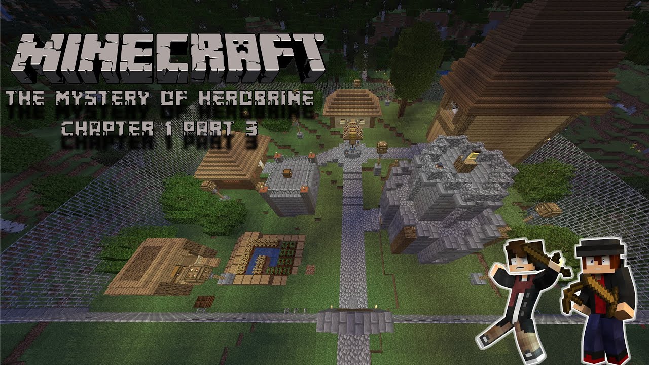 Minecraft Adventure Map | The Mystery of Herobrine: Chapter 1 | Part 3 ...