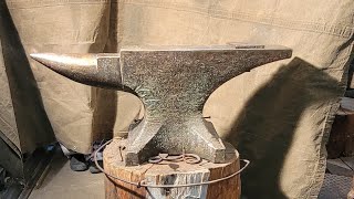 Peter Wright Anvils Let's Go Blacksmith shop anvils and tools
