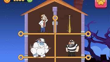 Home pin rescue save girl all levels gameplay ( 1 - 25 )