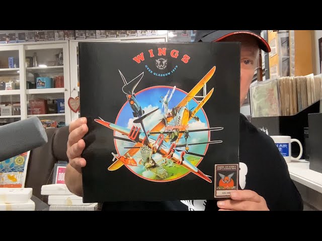Beatles: “Wings Over Glasgow” Ltd edition 3-LP Color Vinyl box set