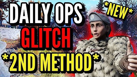 Fallout 76 Daily Ops Glitch! *2ND METHOD*, Vital Equipment Glitch Patched?