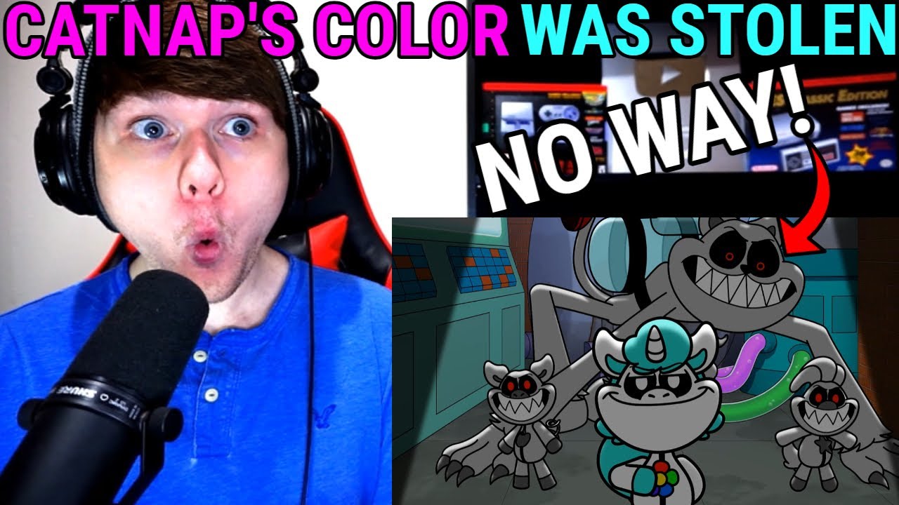 CATNAP's COLOR was STOLEN! (Cartoon Animation) 