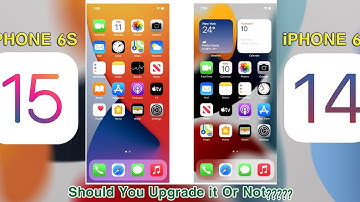 iOS 15 on iPhone 6s | iOS 14 vs iOS 15 on iPhone 6s in 2021#apple #ios #ios14 #ios15 #test