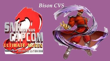 Snk Versus Capcom - Ultimate Mugen - 3rd Battle Edition - Bison CVS - Gameplay