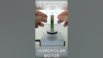 Levitating Homopolar Motor