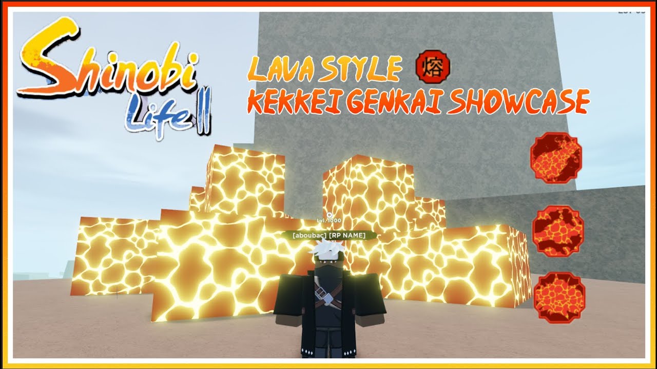 Roblox Shinobi Life ketsuryugan Kekkei Genkai Updated 