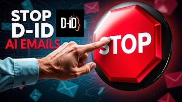 How to Stop D-ID AI Emails